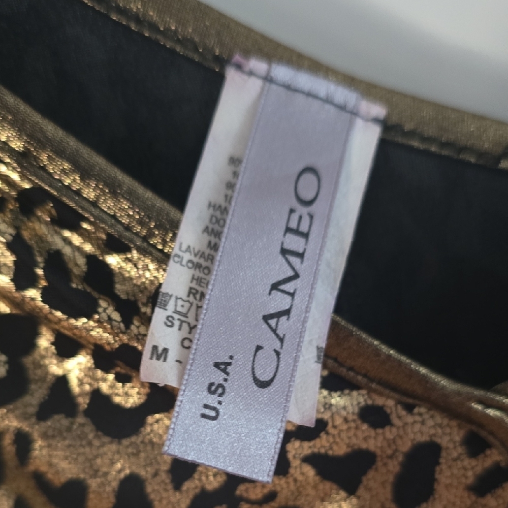 Leopard Print Dress - Picture 2 of 2